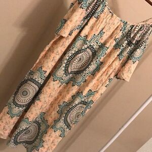 NWT Ella Moon Boho Off Shoulder Dress - Size Small